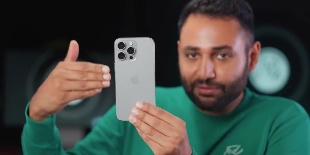 Apple IPhone 15 Pro Camera One News Page VIDEO