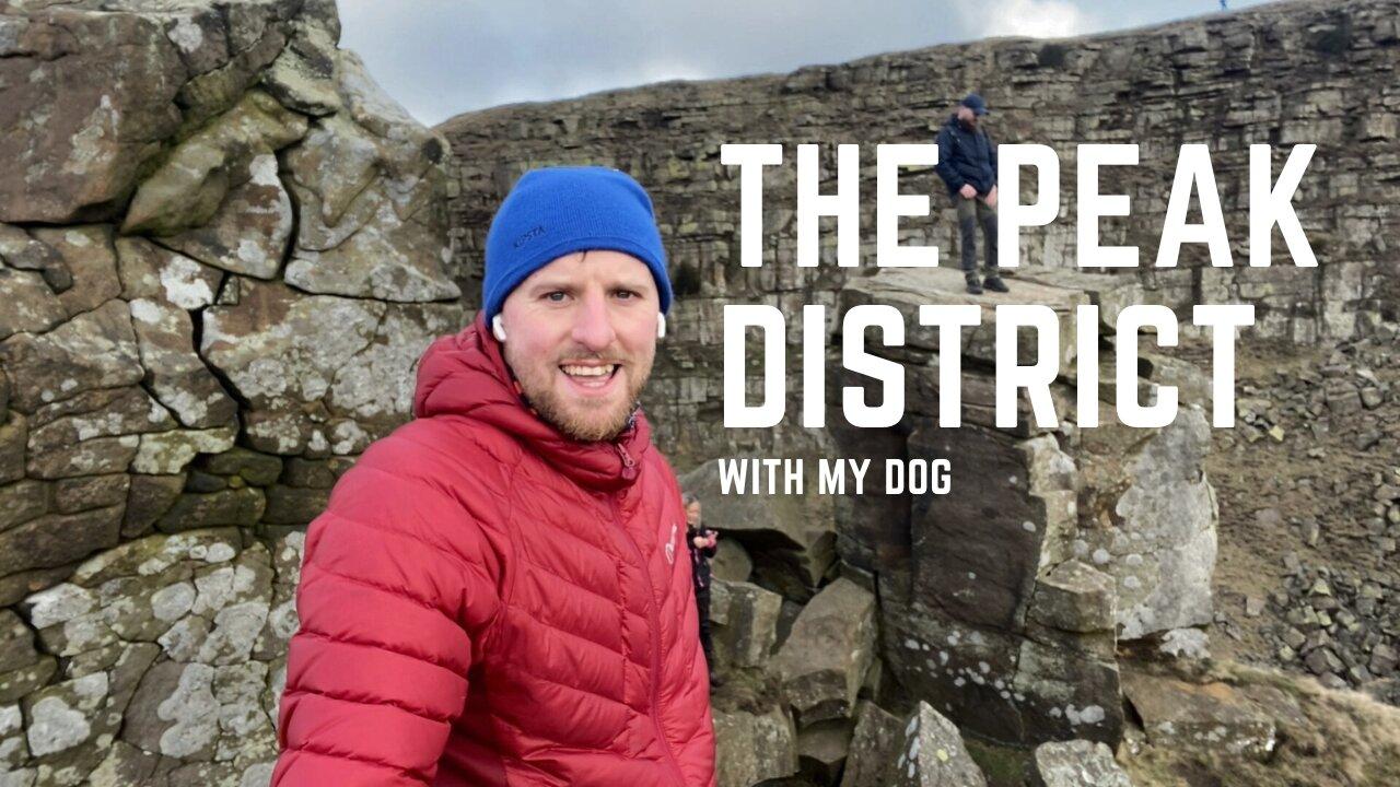 Wild Camping with my Border Collie (Bamford Edge, Robin Hood Cave, Lady Bower, Alport Castles)