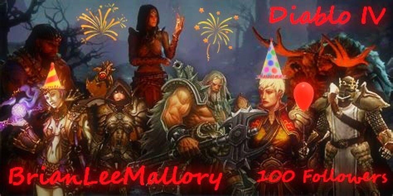 ✨ 100 Follower Kilt Stream!! 🎉 Diablo 4 Season 2 Kickoff!! 😈