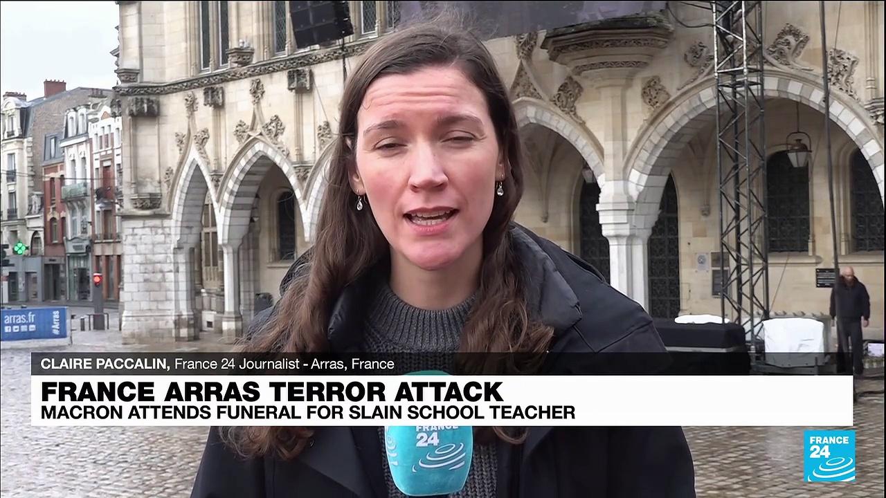 'He inspired me to become a teacher': Arras mourns slain school teacher Dominique Bernard