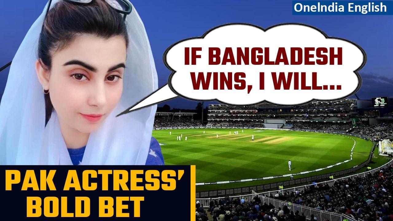 India vs Bangladesh: Pakistani Actress’ Bold Commitment Amid Cricket World Cup 2023 | Oneindia News