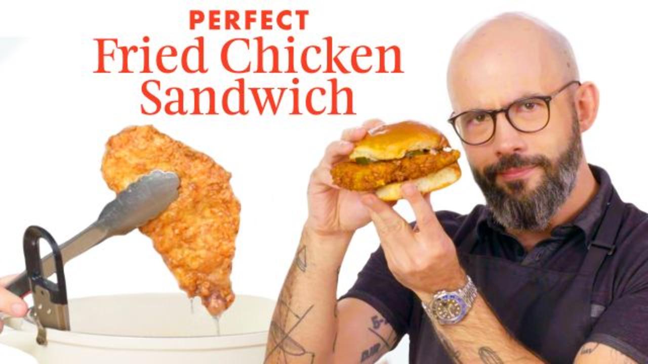 How Babish Makes His Perfect Fried Chicken Sandwich: Every Choice, Every Step