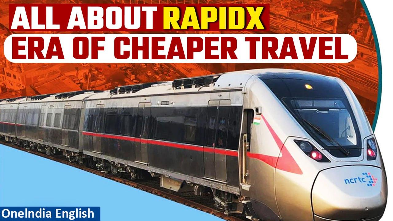RapidX: Hi-tech RAPIDX trains set for inaugural run; exclusive coach, facilities | Oneindia News