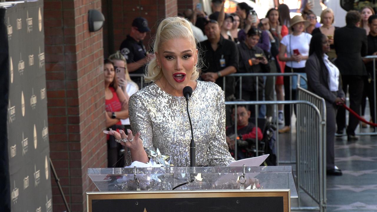 Gwen Stefani's speech at her Hollywood Walk of Fame star ceremony