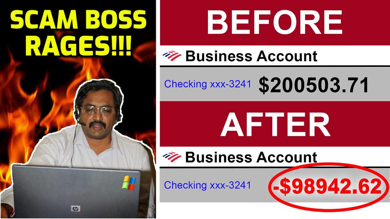 Scam CEO Rages After I Made Them Lose $90.000 Dollars!