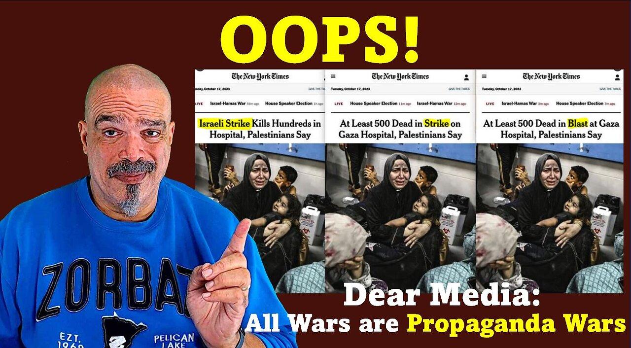 The Morning Knight LIVE! No. 1146- OOPS! All Wars are Propaganda Wars