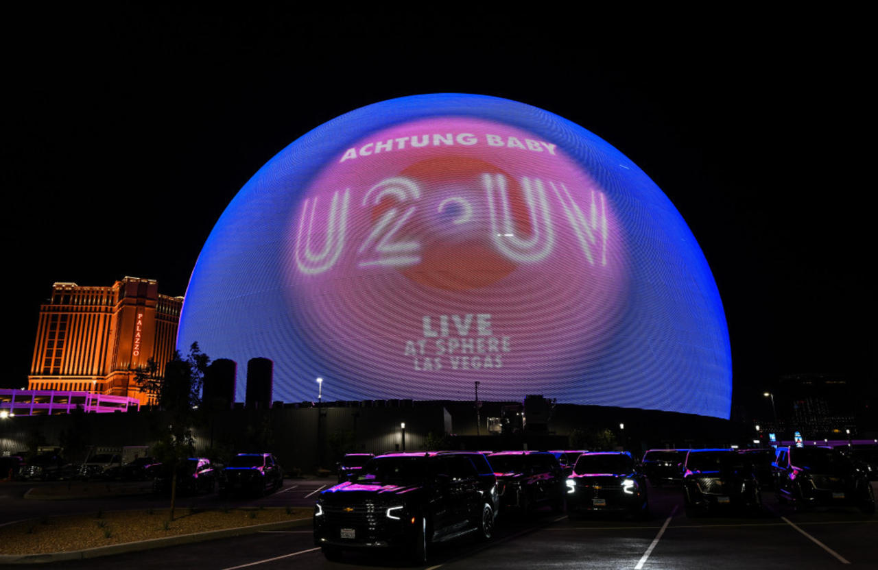 U2 have extended their 'U2:UV Achtung Baby Live At Sphere’ Las Vegas residency