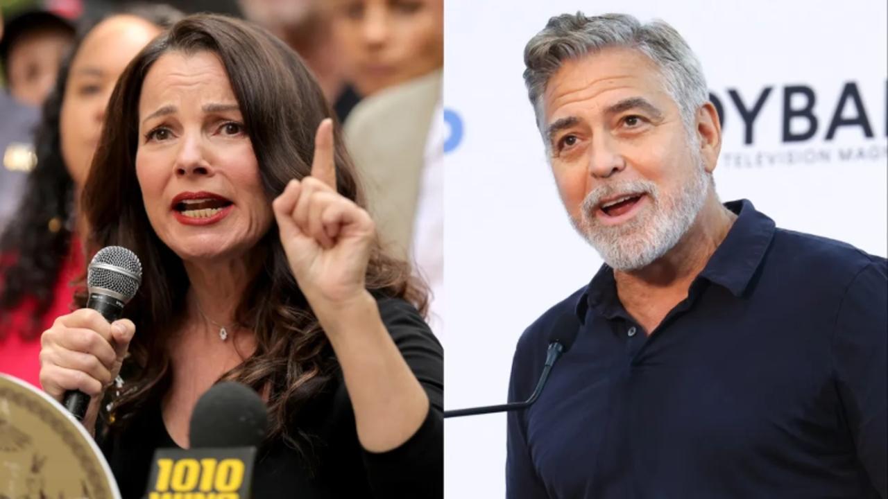 Fran Drescher Says George Clooney's Proposal Won't Impact Stalled Strike | THR News Video