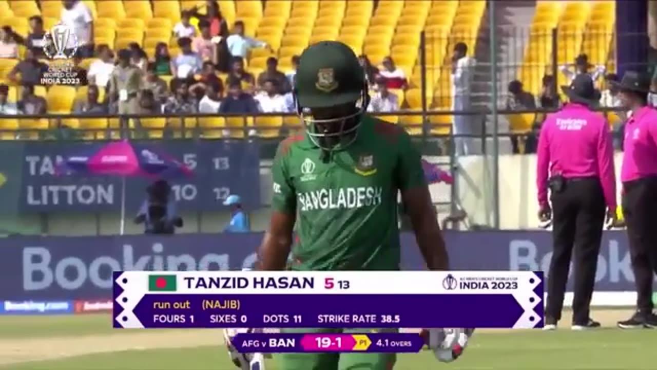 Match 3 | Bangladesh vs Afghanistan Highlights | ICC Cricket World Cup 2023