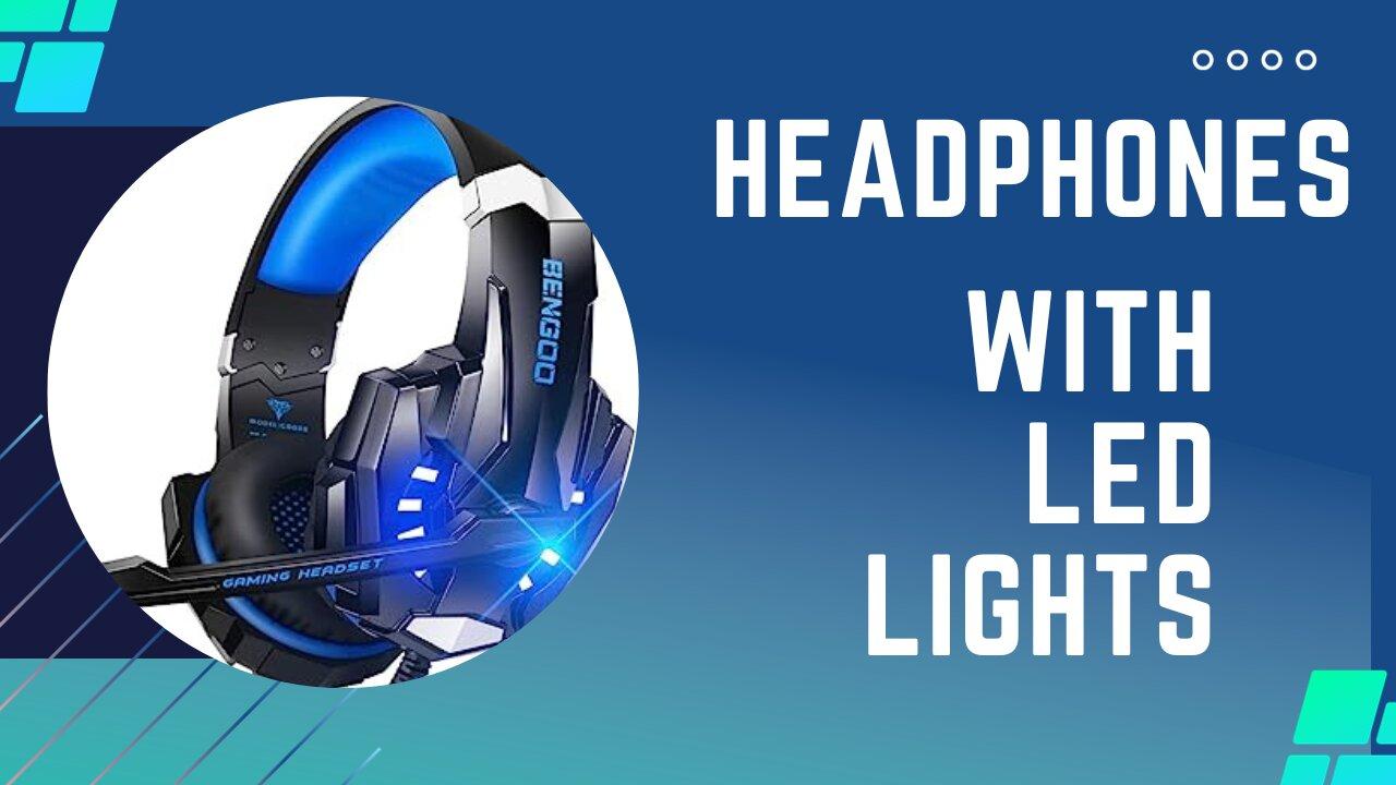 Headphones with LED Lights for Mac