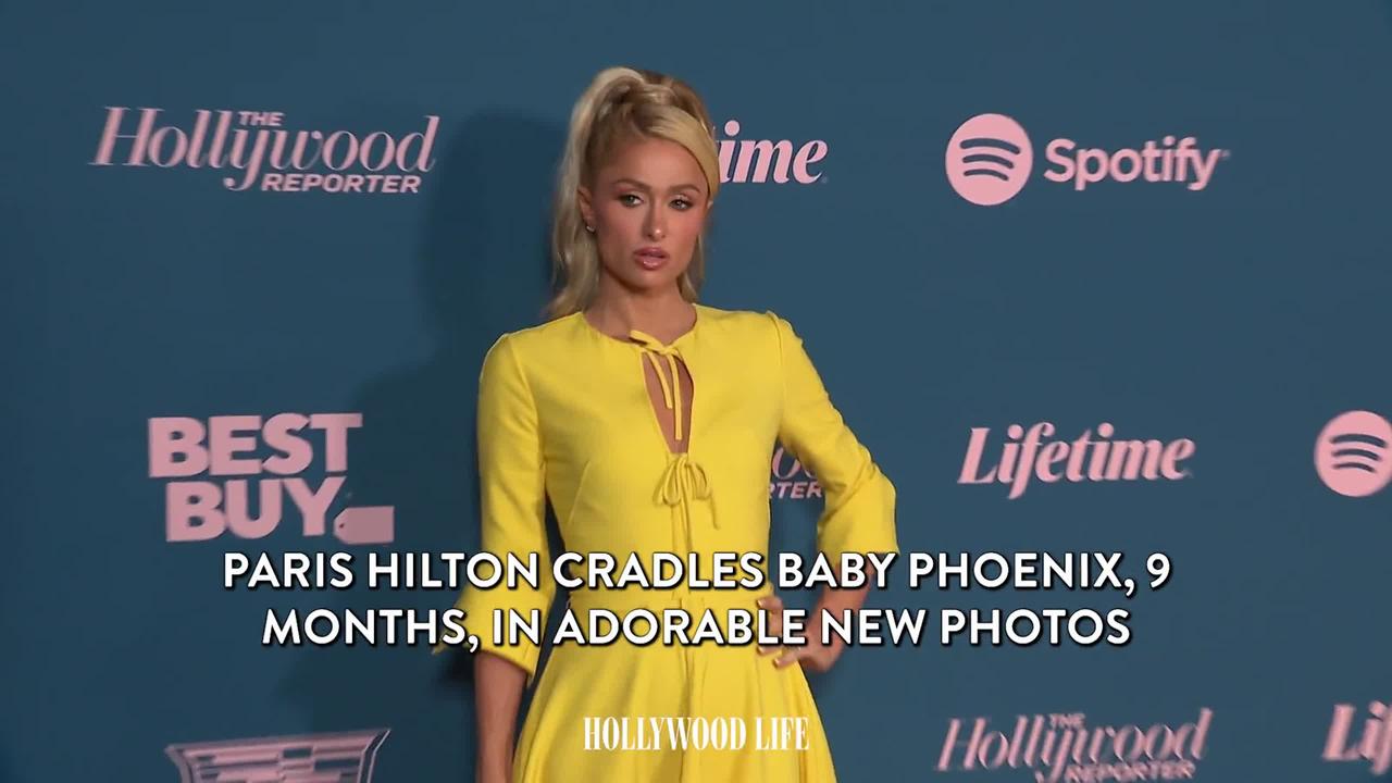 Paris Hilton Cradles Baby Phoenix, 9 Months, in Adorable New Photos