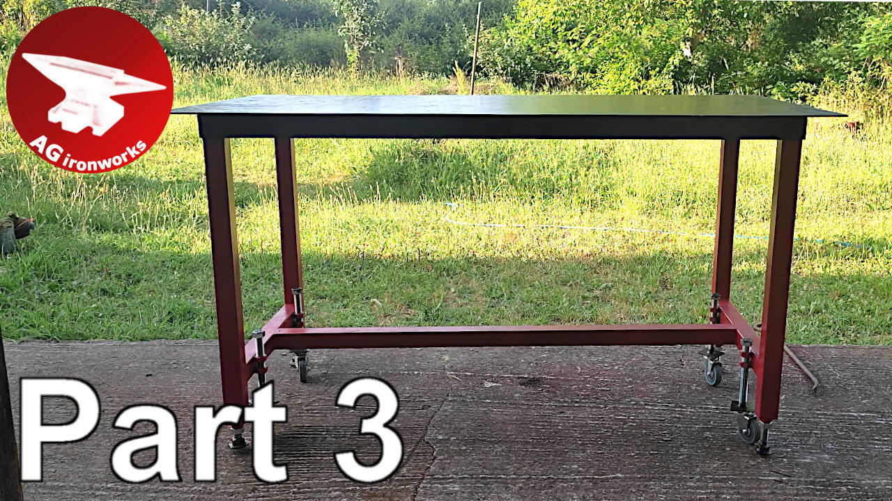 Welding Table Build Part 3 One News Page VIDEO