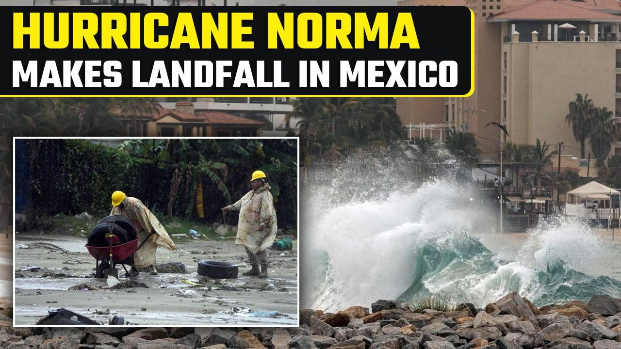 Mexico: Hurricane Norma makes landfall, brings heavy rain and floods | Oneindia News