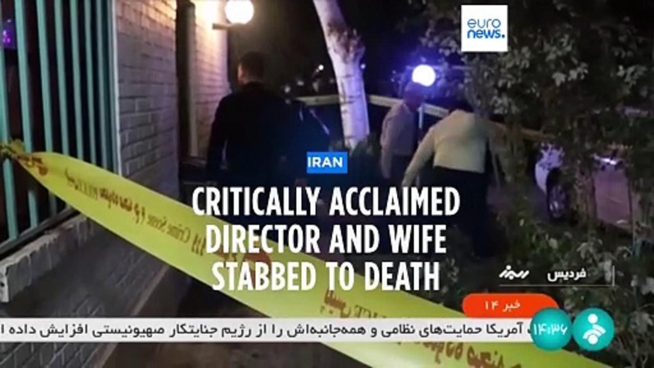 Iranian film director Dariush Mehrjui and his wife found stabbed to death in their home