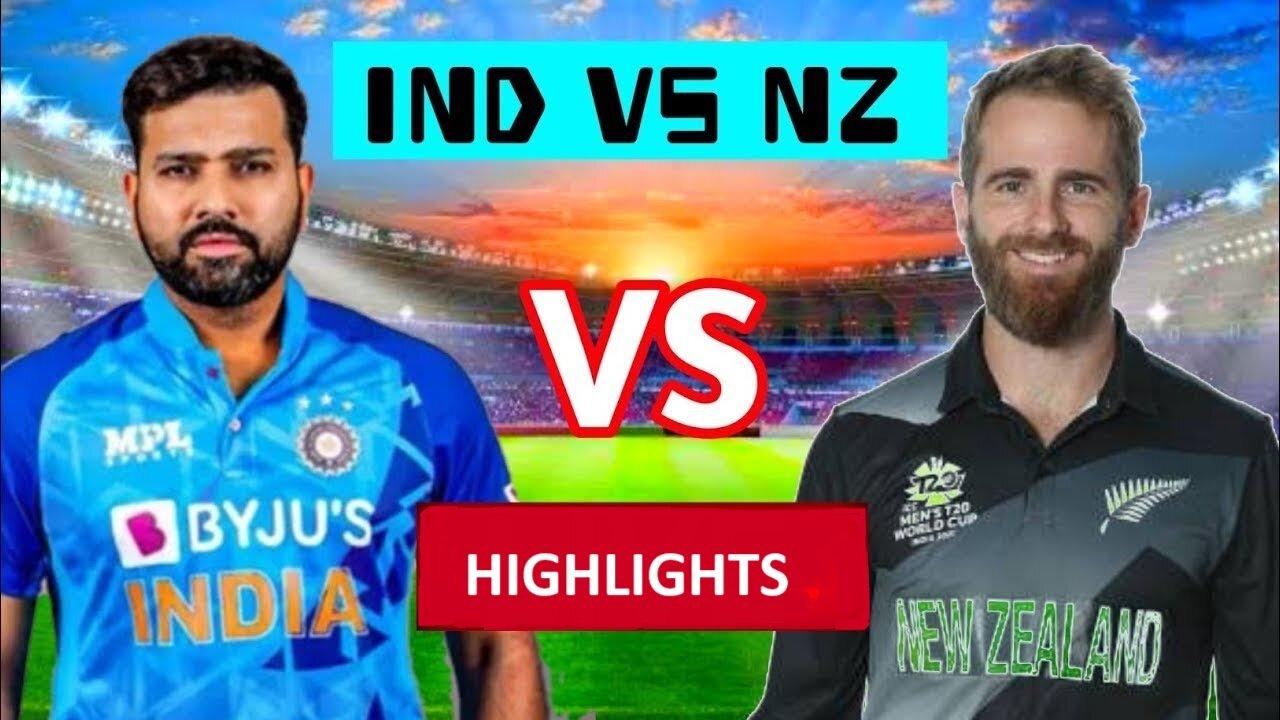 India vs New Zealand India New One News Page VIDEO