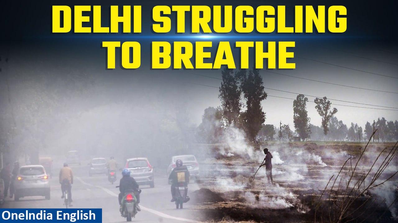 Delhi's air quality deteriorates to 'very poor' category, AQI hits 306 | Delhi’s AQI | Oneindia News