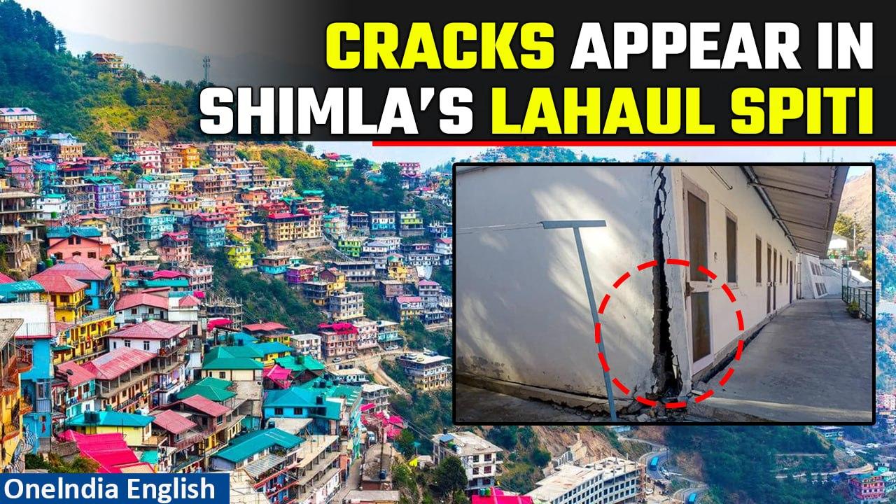 Shimla: Lahaul-Spiti Village Sees Cracks In The Houses, Residents Run For Cover | Oneindia News