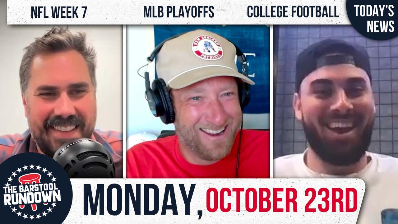 Dave Says The Patriots Are Better Than The Dolphins - Barstool Rundown - October 23rd, 2023