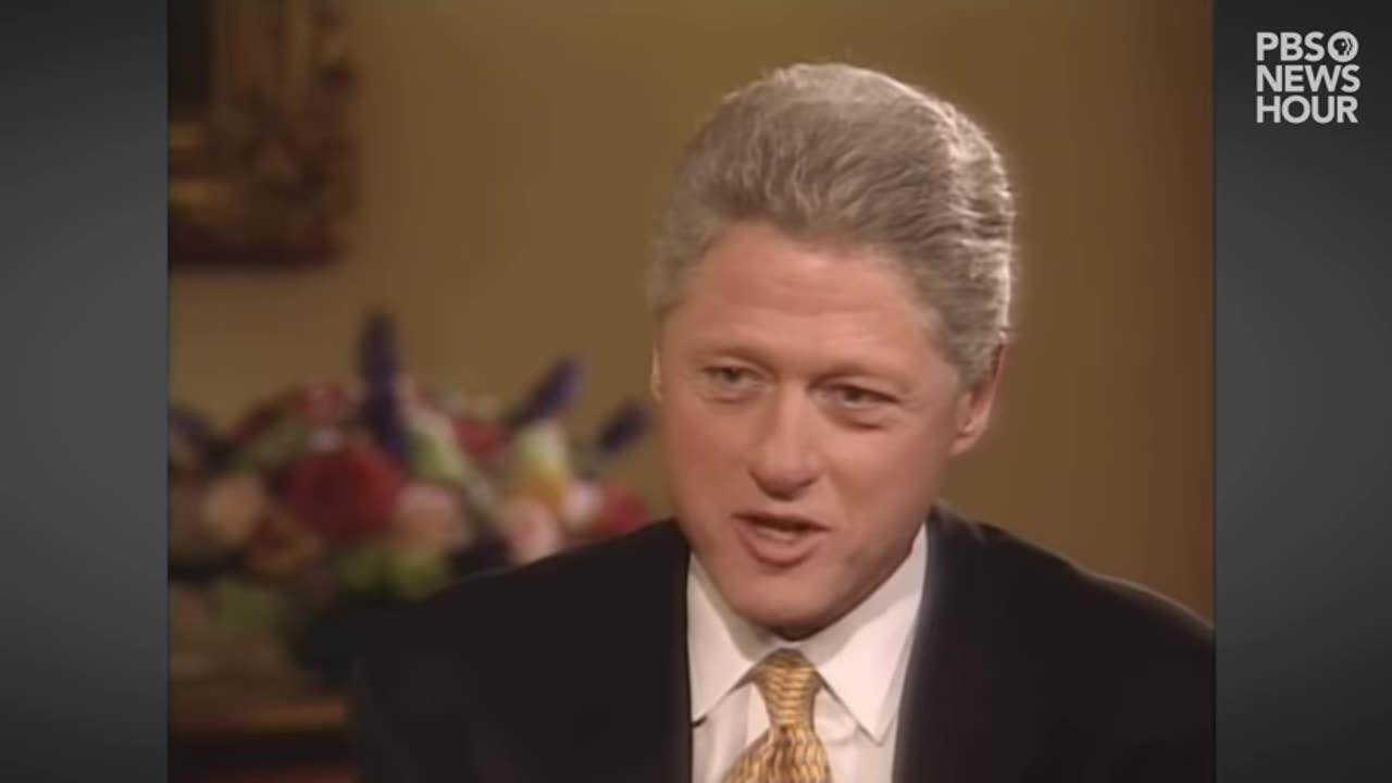 Bill Clinton & Jim Lehrer-no sexual relationship-Monica Lewinsky
