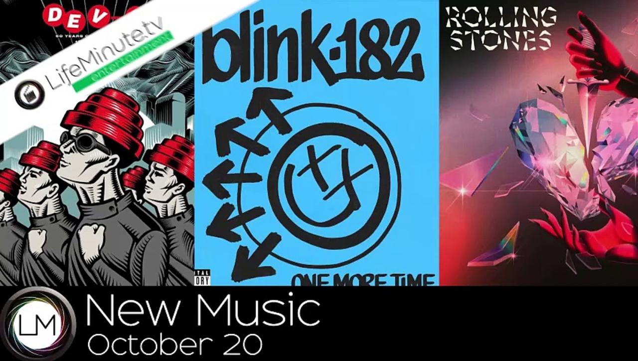 New Albums: blink-182, DEVO, and The Rolling Stones