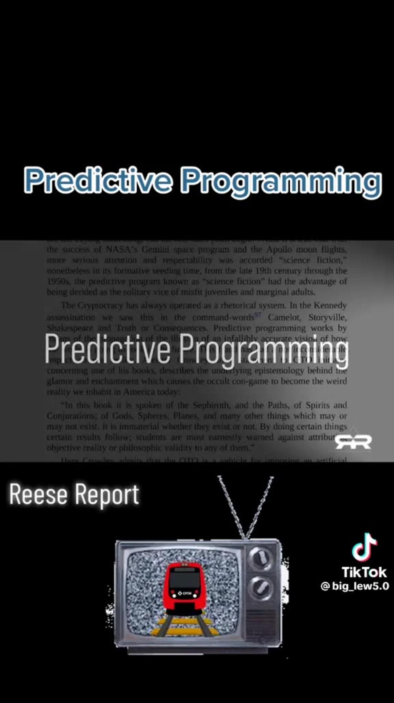 Predictive Programming - One News Page VIDEO