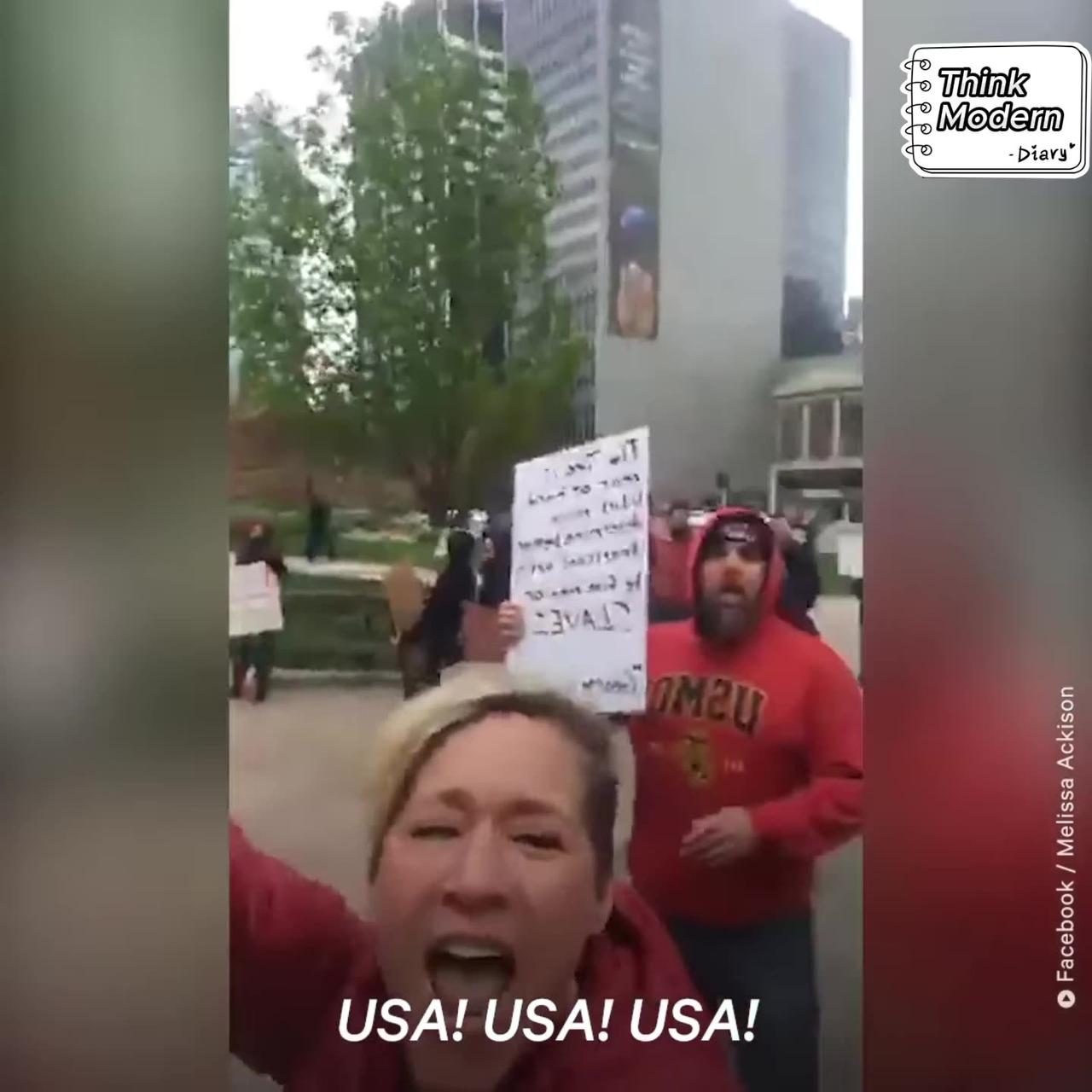 Viral TikTok Shows Double Standard in American Protests