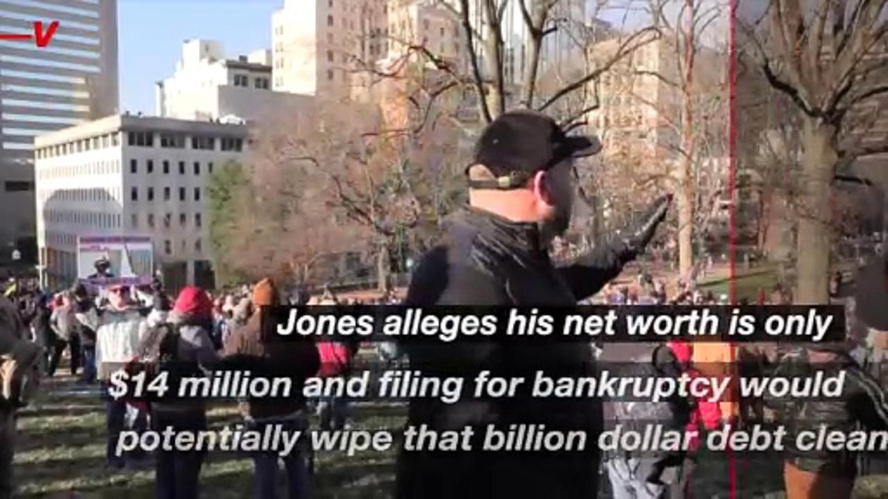 Alex Jones Alleged Bankruptcy Will Not Protect Him From $1.1 Billion He Owes Families of Sandy Hook Victims