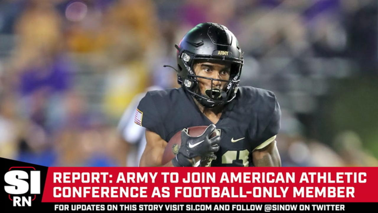 Army to Join American Athletic Conference as Football-Only Member, per Sources