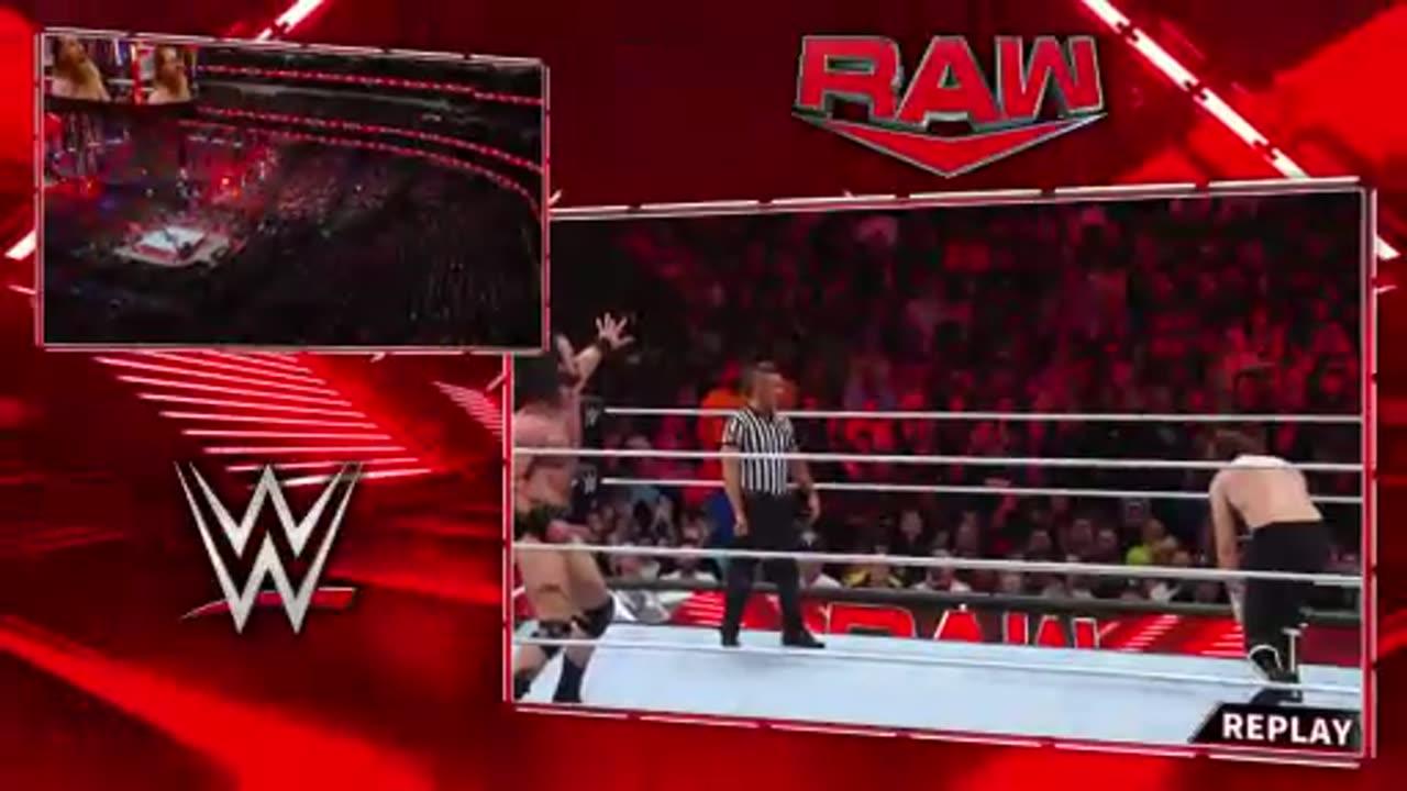 Sami Zayn vs Drew McIntyre www Monday night raw 2023