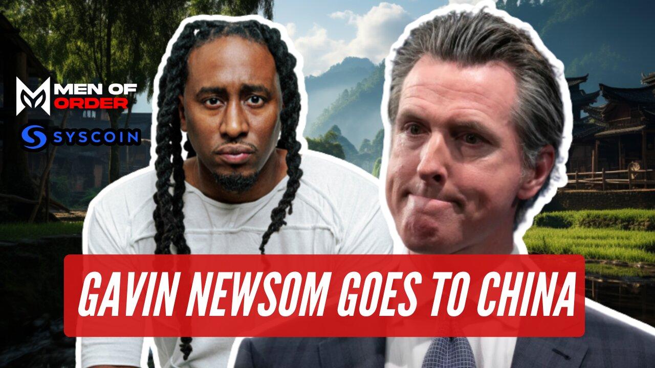 Gavin Newsome Goes to China, Patriot Act Invoked, BRICS DeDollarization Continues - Grift Report