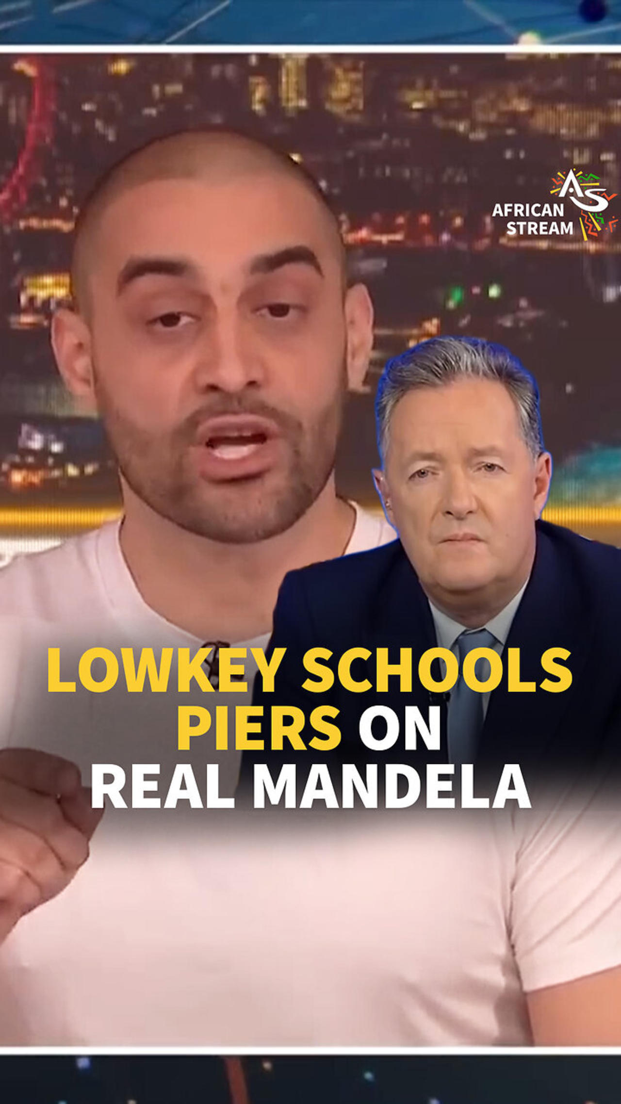 Lowkey Schools Piers On Real Mandela