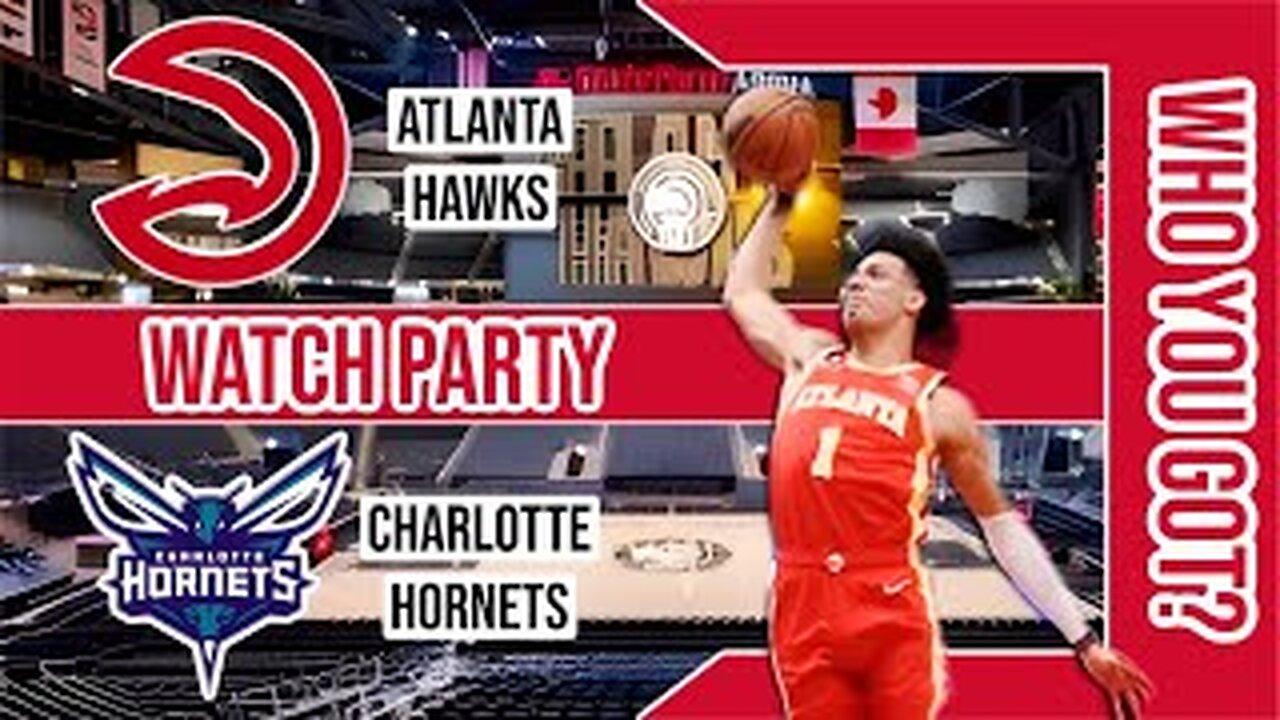 Atlanta Hawks vs Charlotte Hornets | Live Watch Party Stream | NBA 2023 Season OPENER