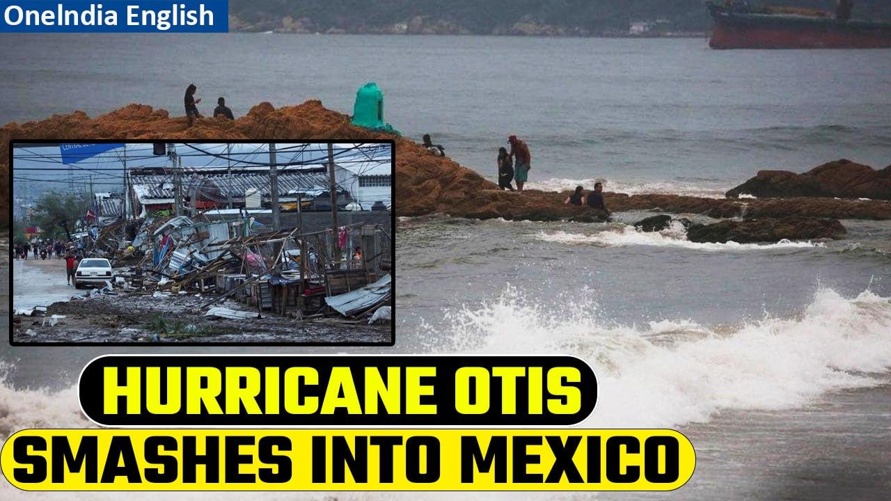 Hurricane Otis batters Mexico, unleashes massive flooding in Acapulco, triggers landslides| Oneindia