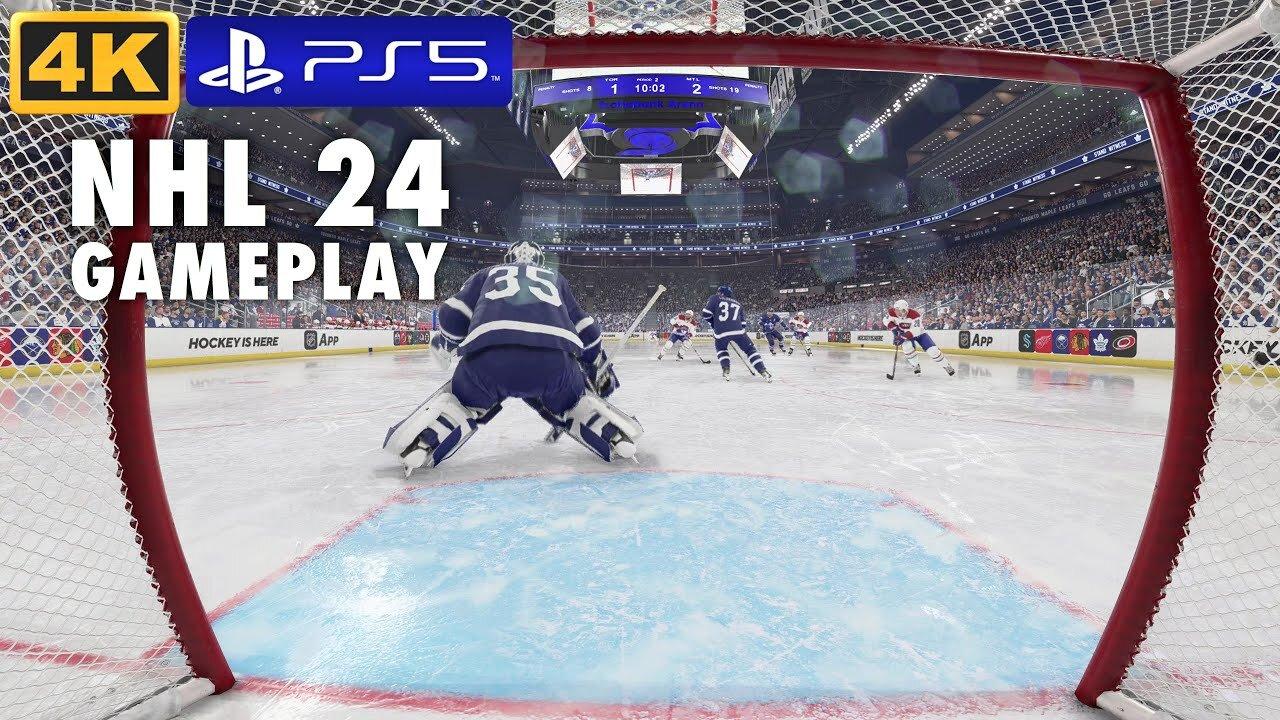 NHL 24 PS5 Gameplay [4K 60FPS] Experience One News Page VIDEO