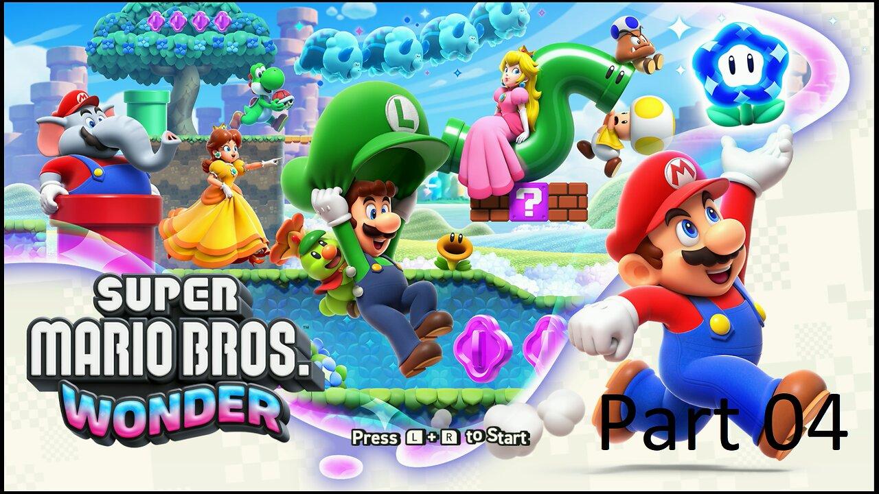 Super Mario Bros. Wonder Playthrough Part 04 (No Commentary)