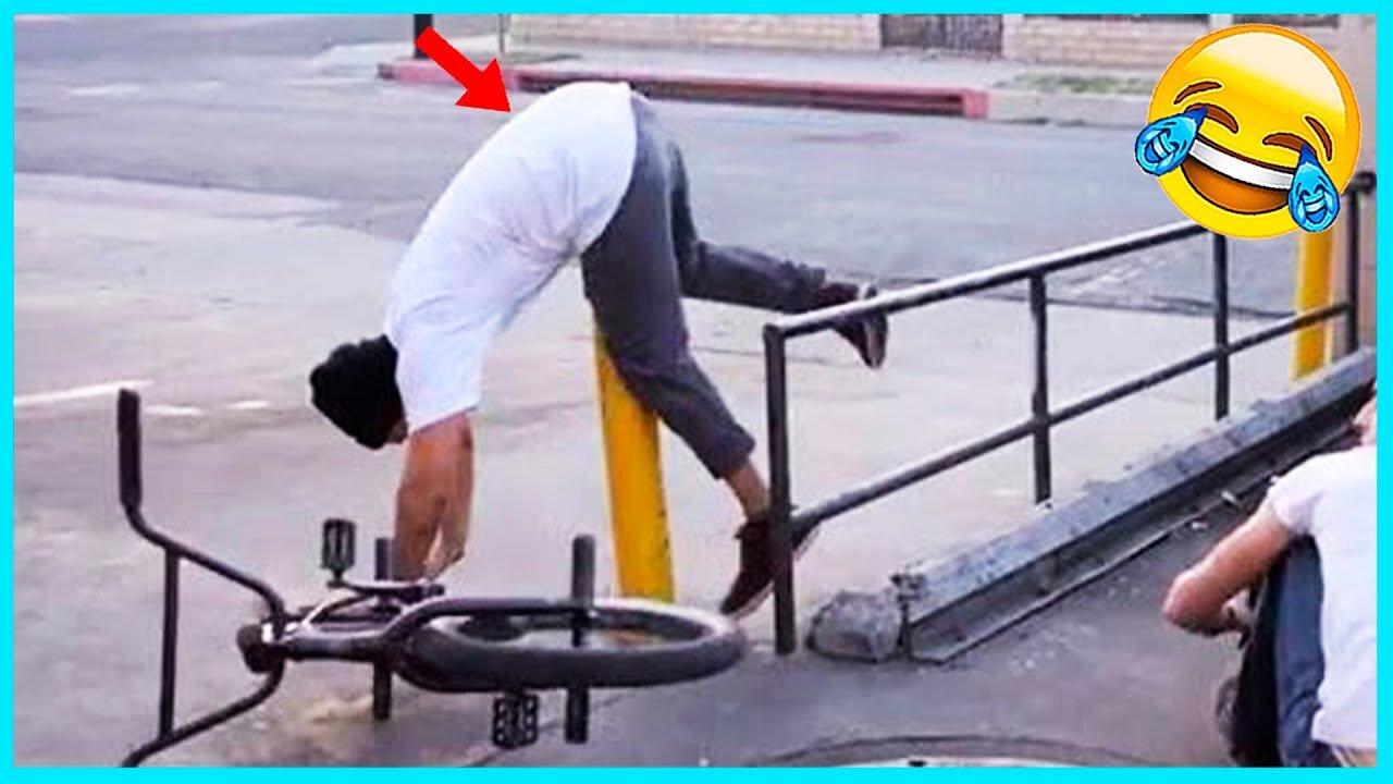 Best Funny Videos Compilation 🤣 Pranks - Amazing Stunts - By Just F7 🍿 #41