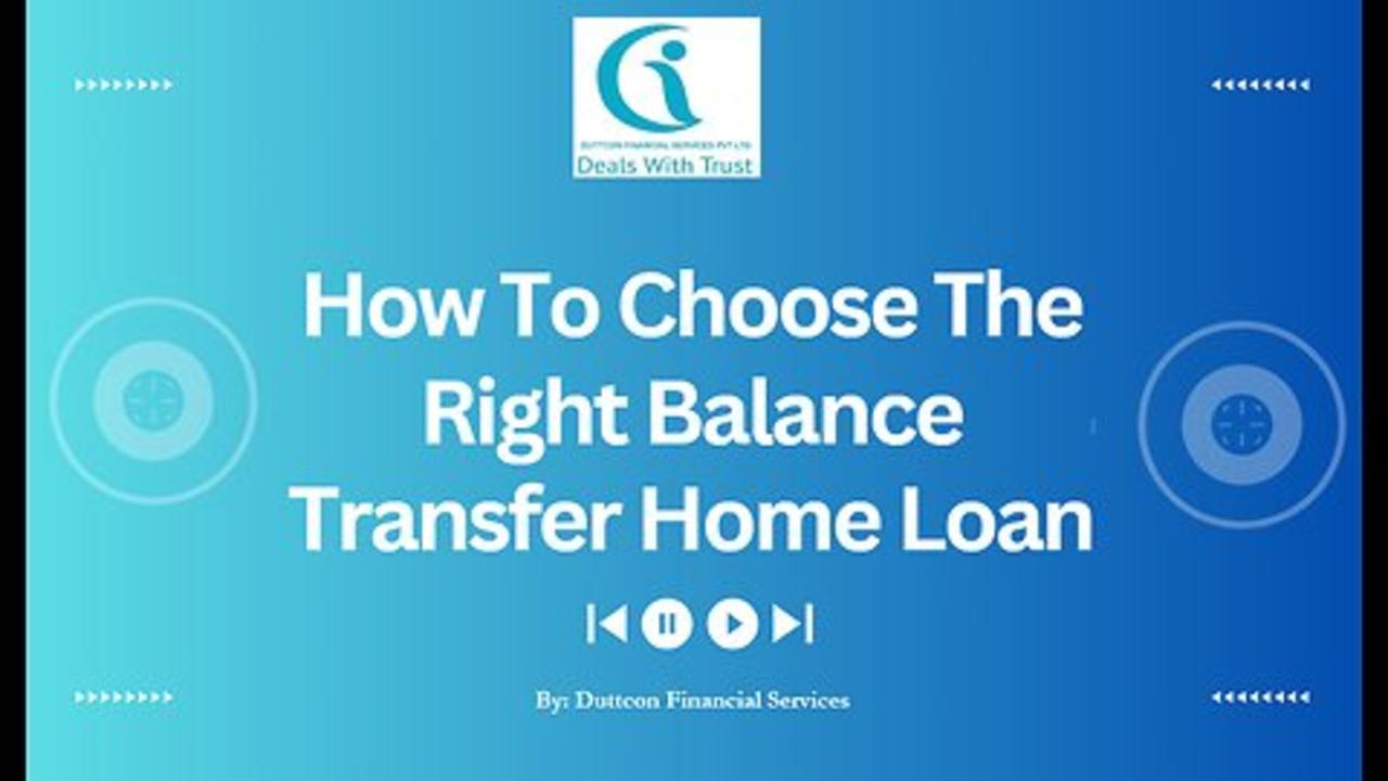 How To Choose The Right Balance Transfer Home One News Page VIDEO