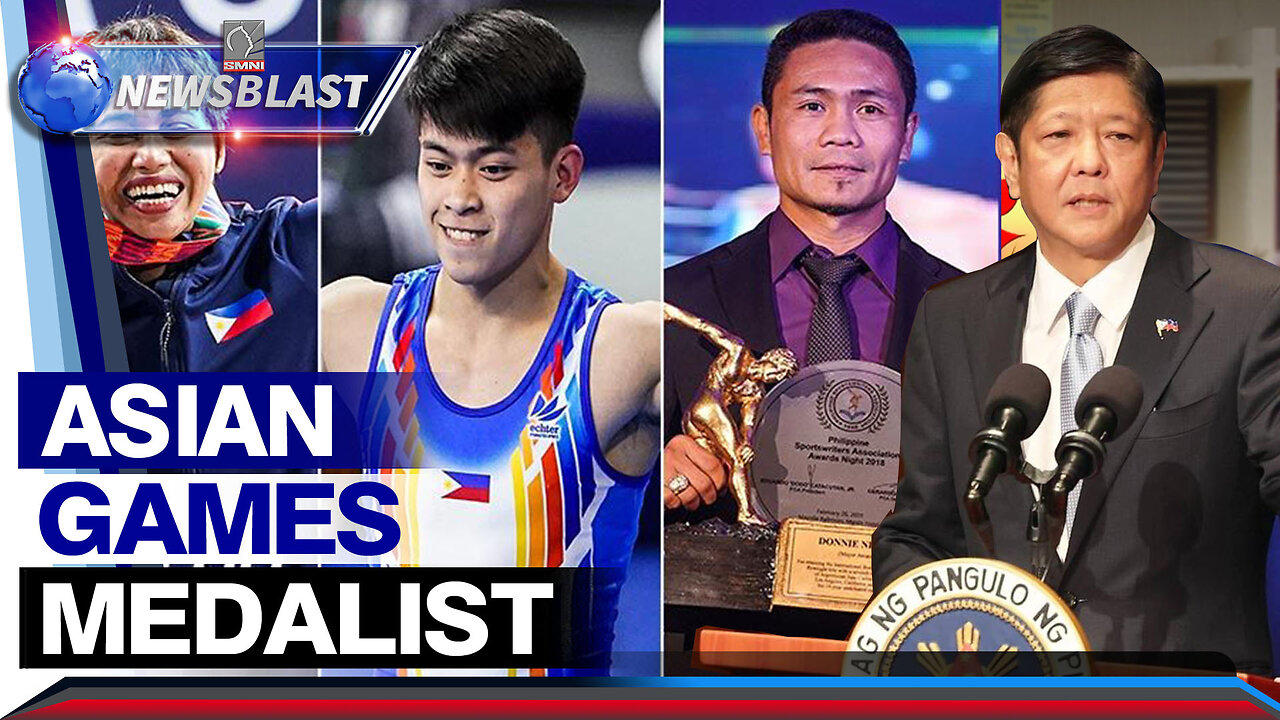 Filipino medalists’ ng 2023 Asian Games, nakatanggap ng presidential citation at cash incentives