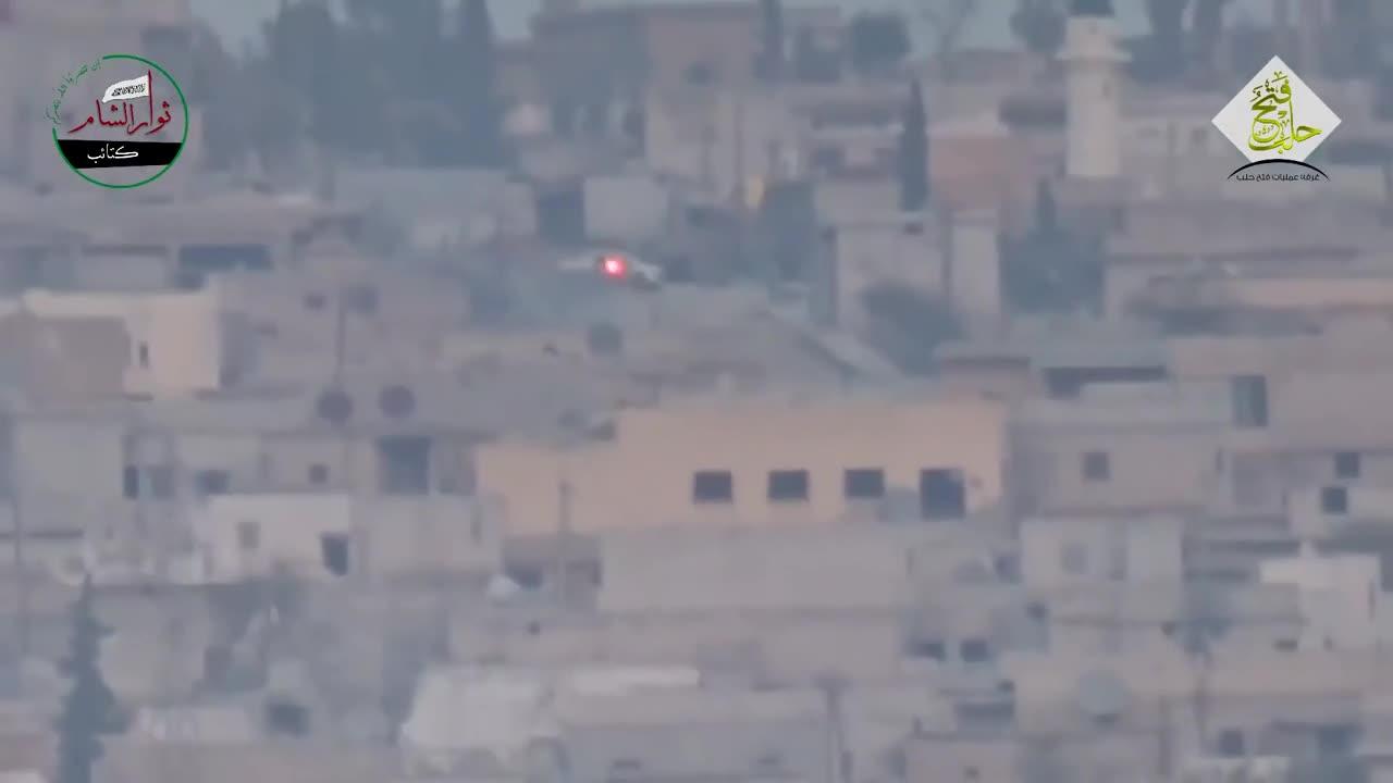 🚀🇸🇾 Syria Conflict | Miraculous Dodge of 9M14 Malyutka Missile | Khan Tuman, 12/21/2015 | RCF