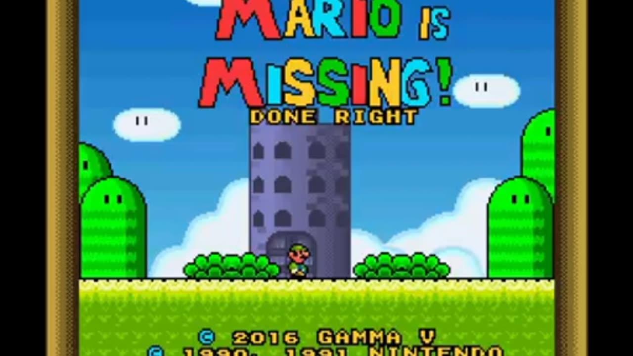 Longplay - Mario is Missing! Done Right [Hack]