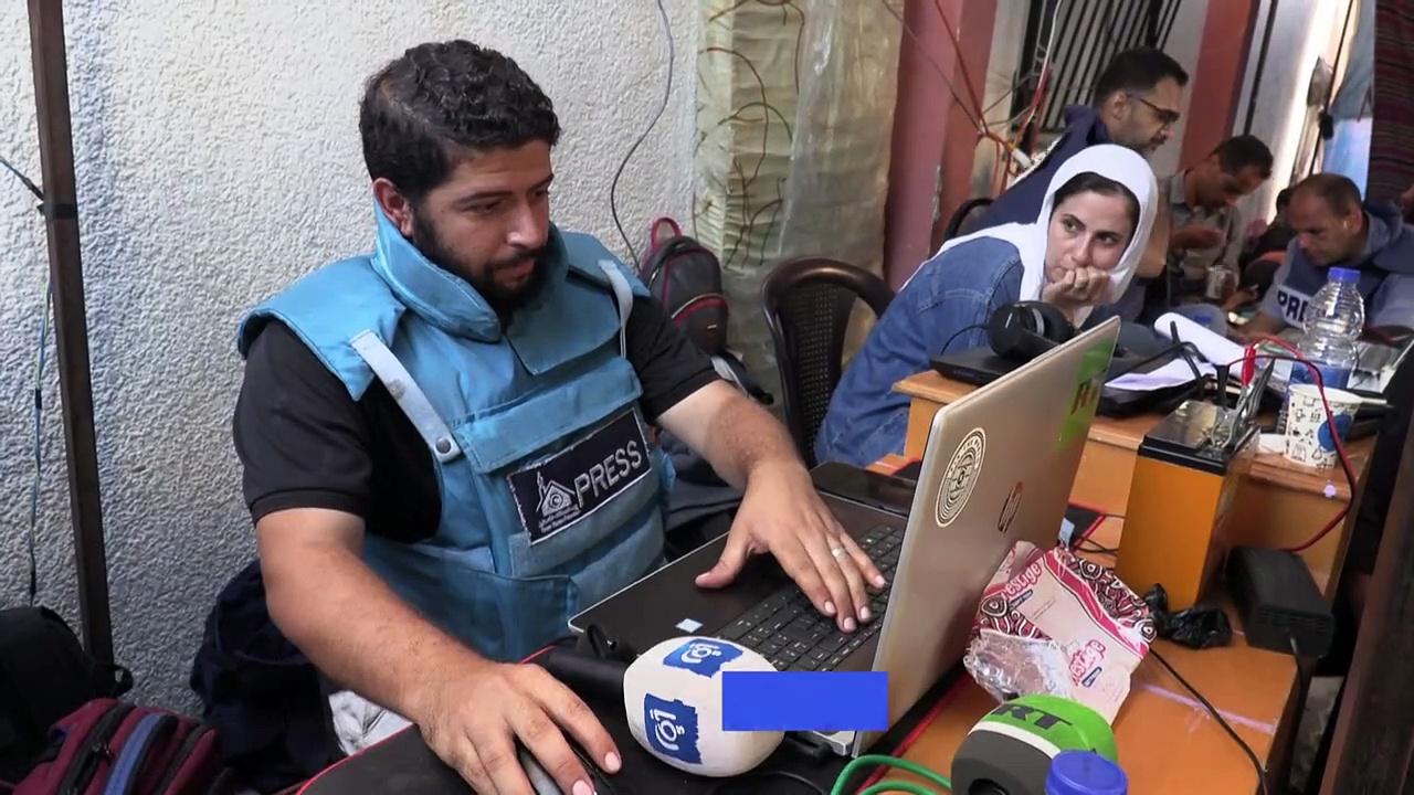 Journalists caught up in deadly Gaza conflict