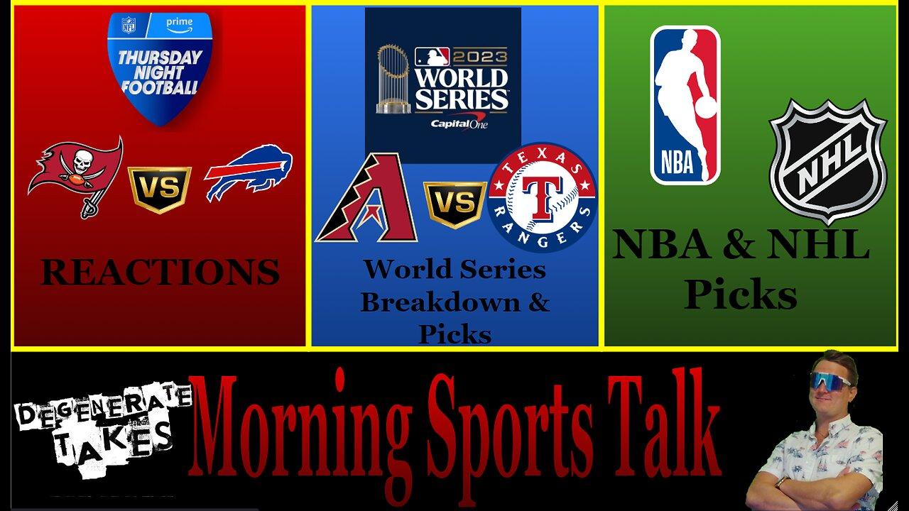 Morning Sports Talk: World Series Preview