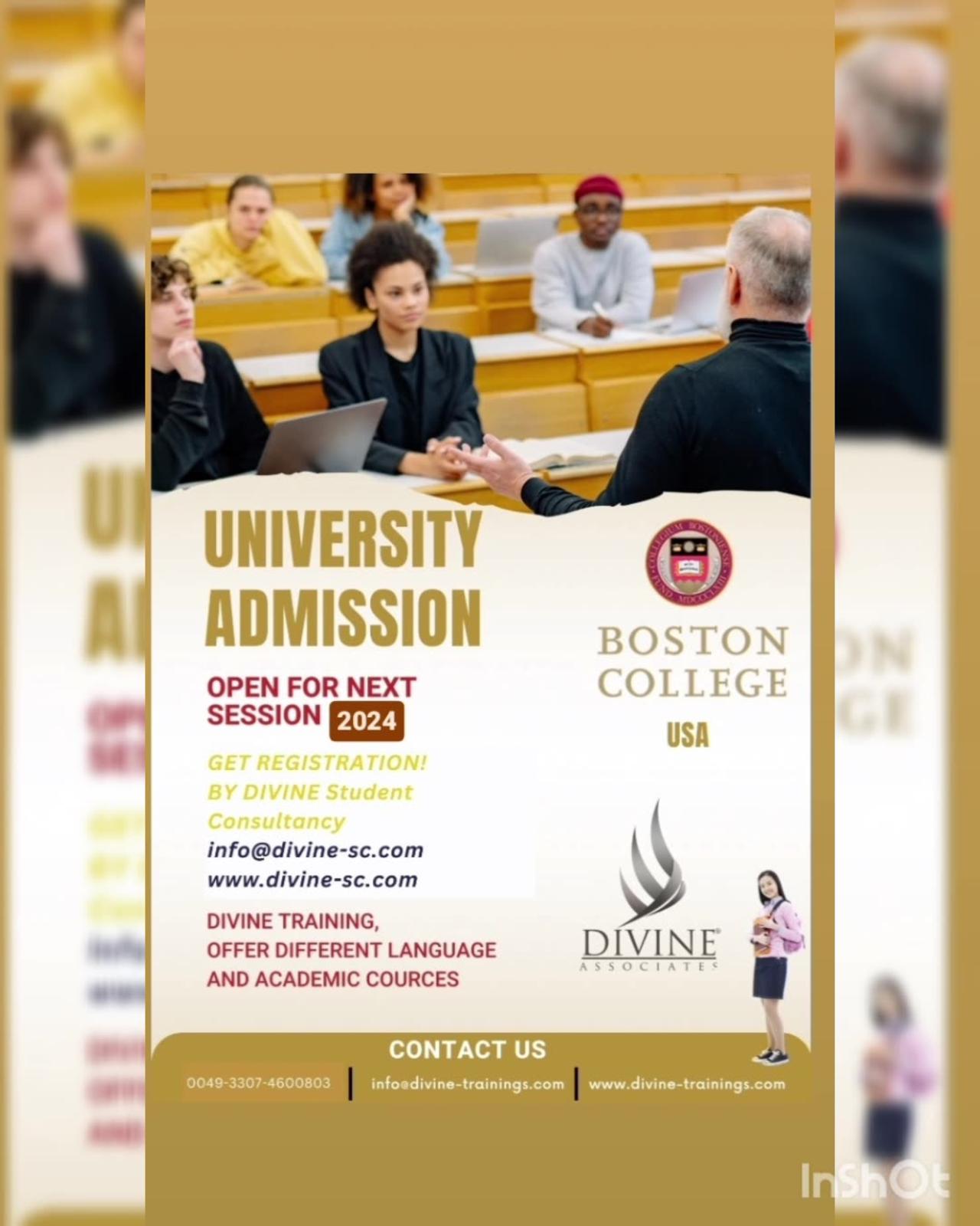 Boston College USA 🇺🇸 Admission Open 2024