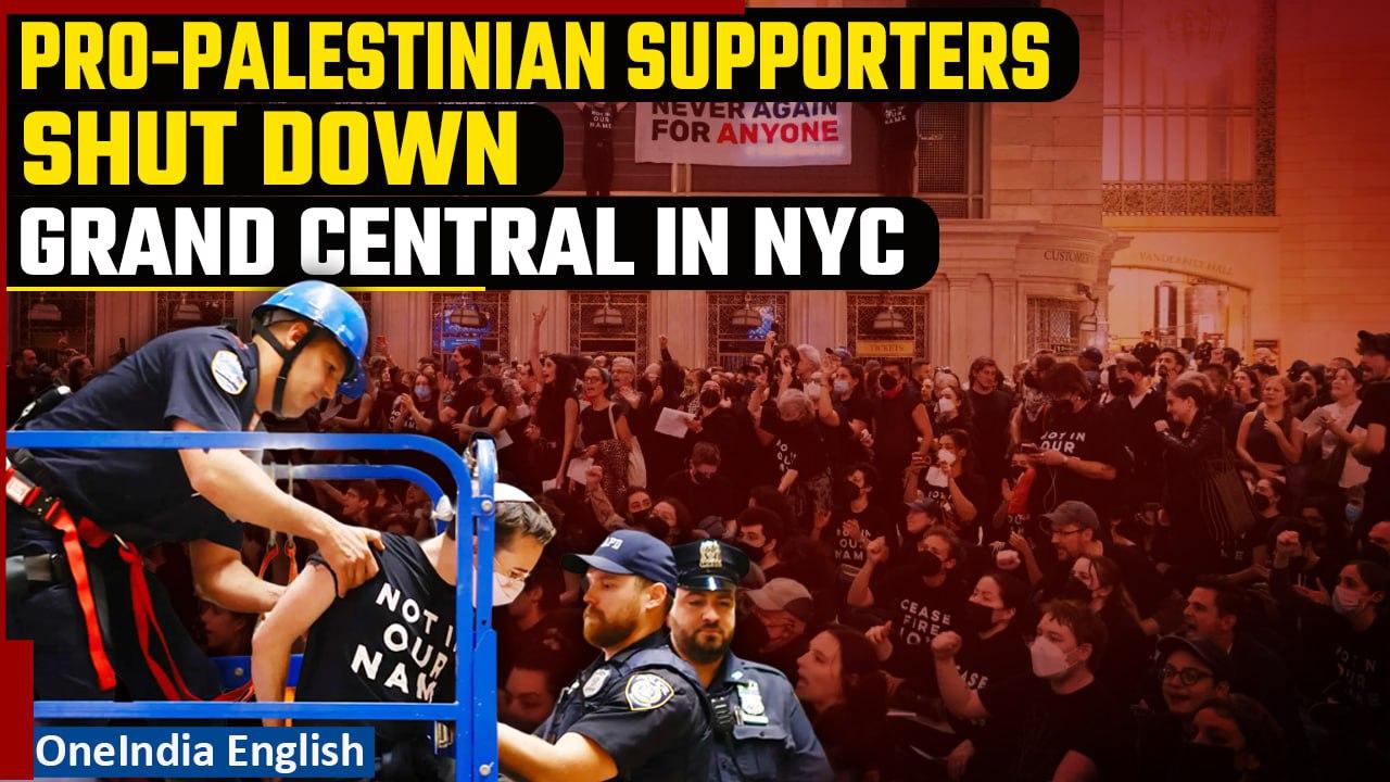 Israel-Hamas War Update: Jewish group shuts NYC’s Grand Central, calls for Gaza ceasefire | Oneindia
