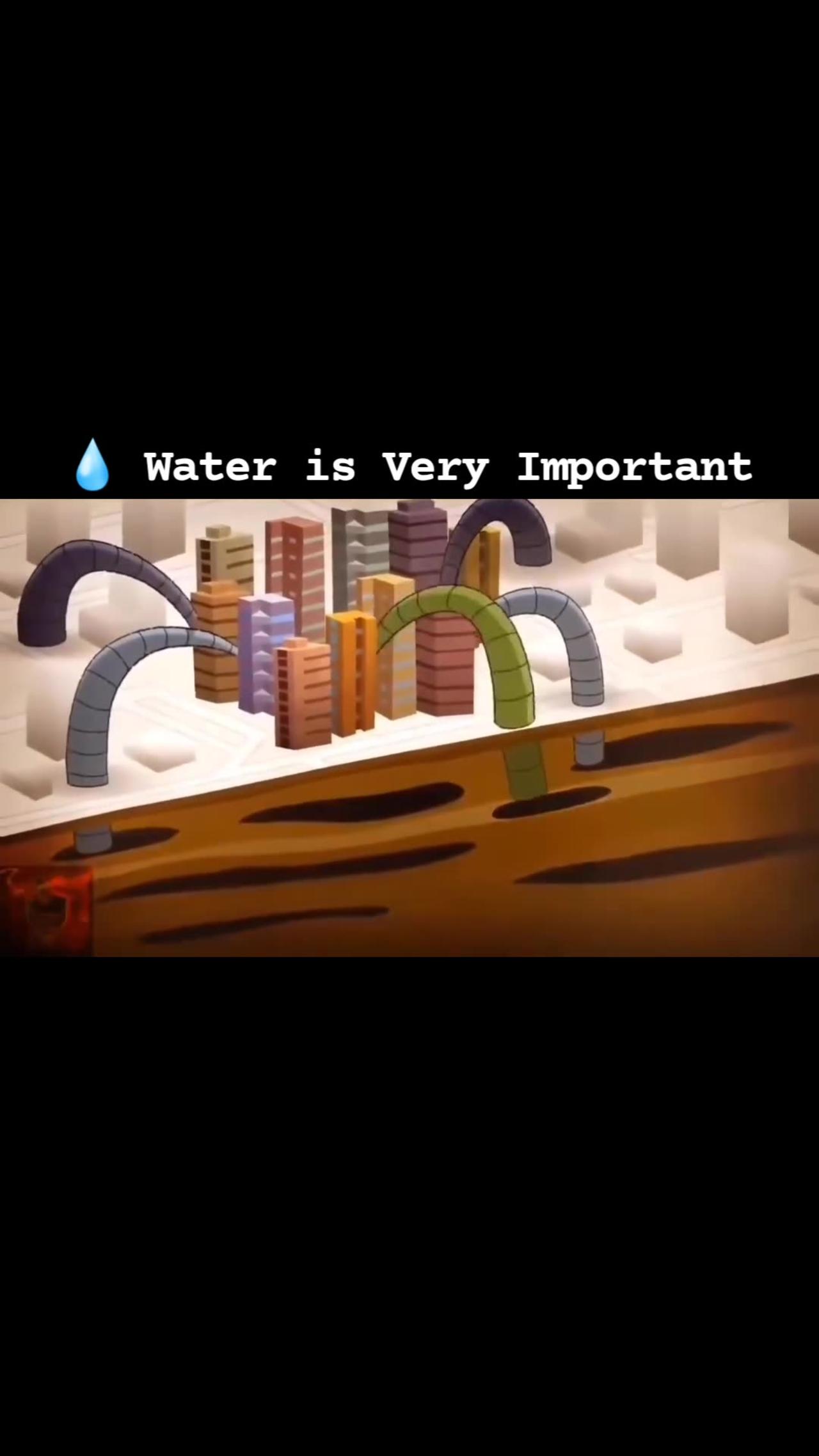 do not wast the water