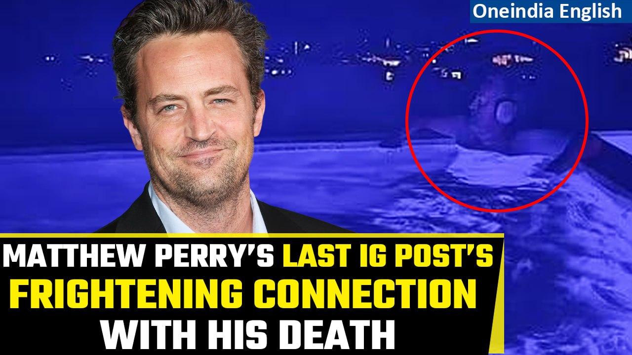 Matthew Perry's last Instagram post featuring the hot tub goes viral after his death | Oneindia