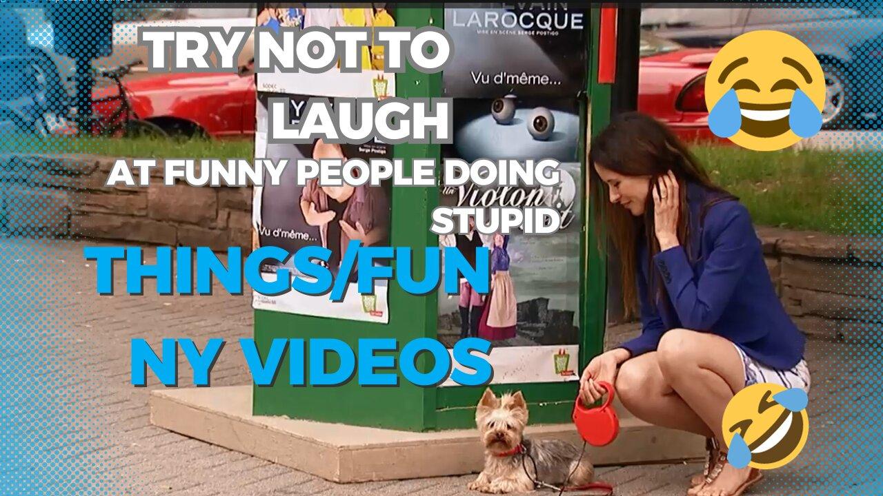 TRY NOT TO LAUGH at funny people doing stupid things/funny videos