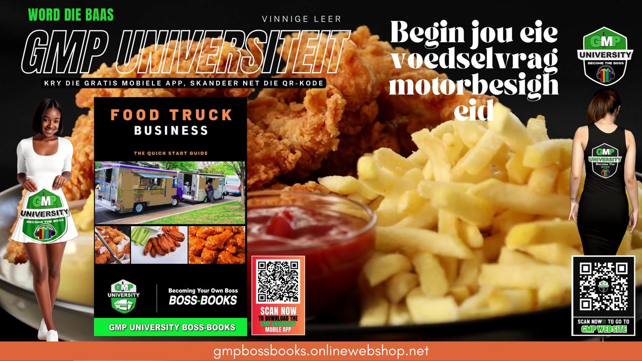 Food Truck (Chicken Wings Business) Ad 2 - (Afrikaans) GMP.Edu