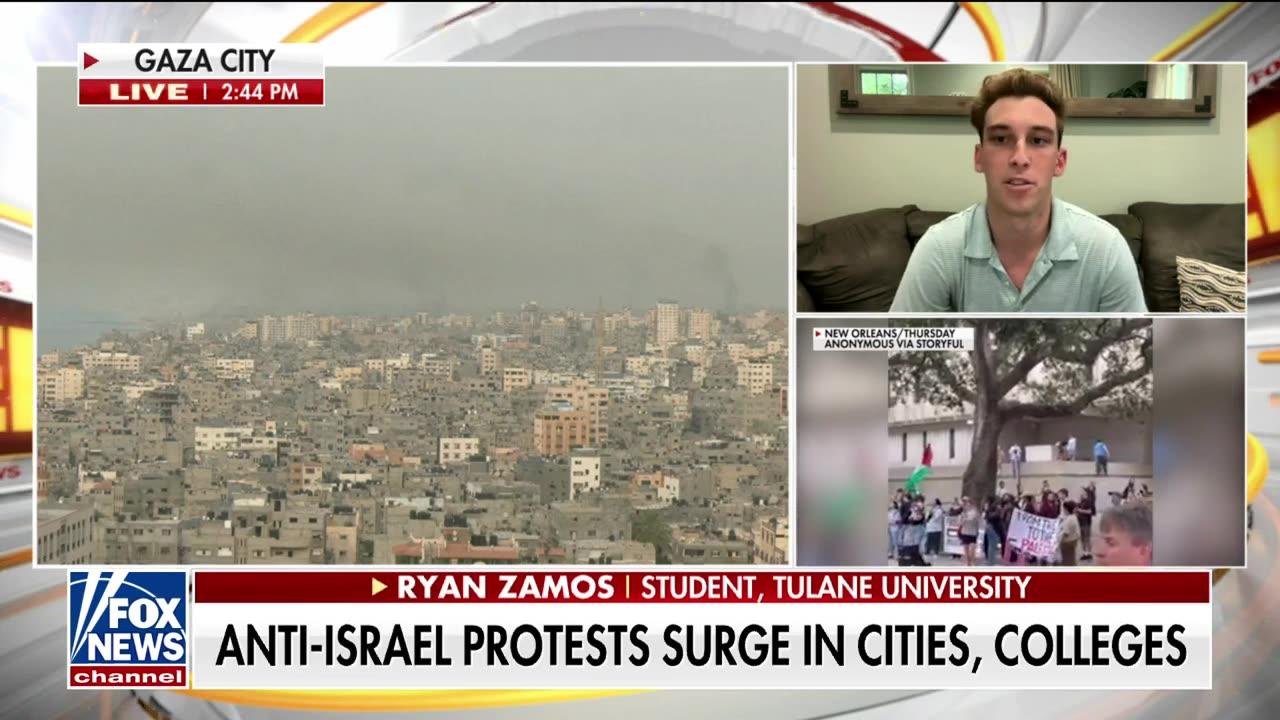 'TERRIFYING': Violent pro-Palestinian protests rock streets near Tulane University