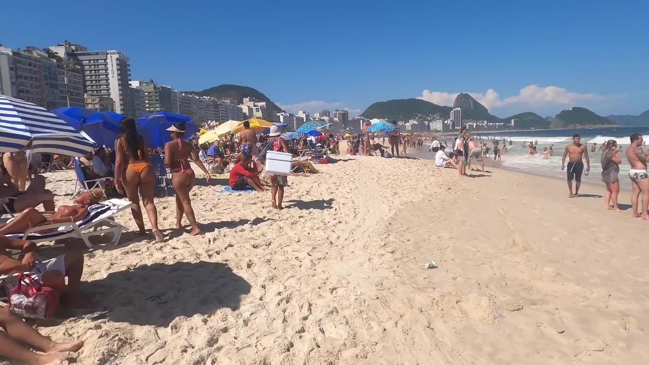 🇧🇷 Rio de Janeiro COPACABANA Beach Best Travel Brazil🌴